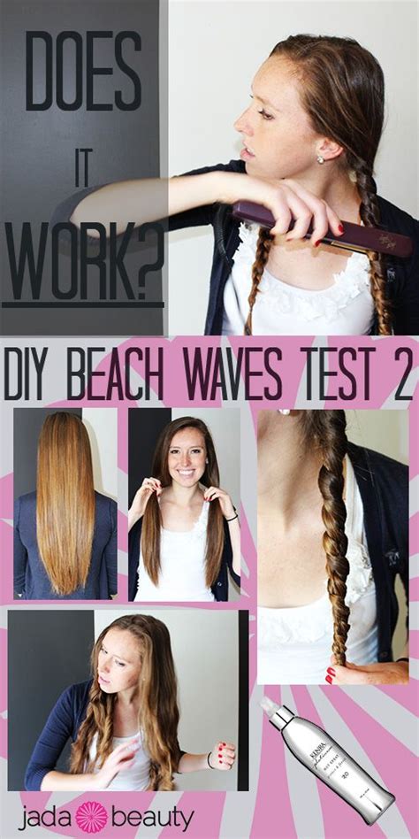 Diy Flat Iron Beach Waves Easy Beach Waves Hair Styles Beach Waves