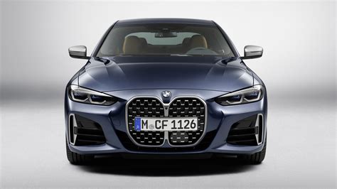 2021 Bmw 4 Series With A Smaller Grille North American License Plates