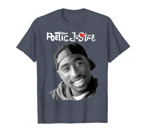Poetic Justice Tupac Smiling Portrait T Shirt New Zealand Nz