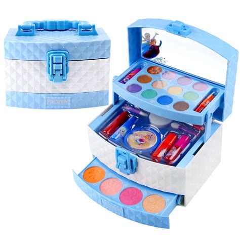 Disney Frozen Cosmetic Disney Princess Kids Makeup Box Set Little Girl