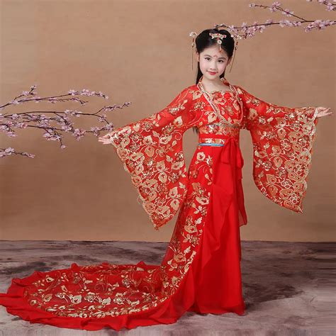 2022 hanfu dress girl chinese style embroidery daily women traditional