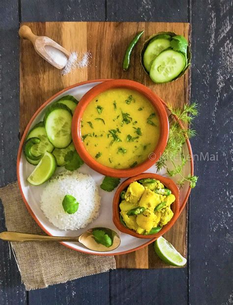 Bengali Masoor Dal Red Lentil Curry Kitchen Mai