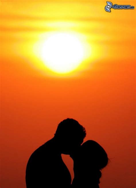 Kiss At Sunset