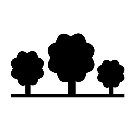 Tree Icon Symbol Sign 648388 Vector Art At Vecteezy
