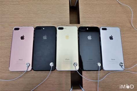 ชมภาพ Iphone 7 และ Iphone 7 Plus ทุกสีถ่ายจากเครื่องจริงที่ Apple Store