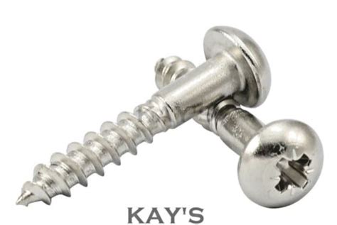 Pozi Round Head Wood Screws A2 Stainless Steel Pozidrive Dome 3mm 35mm