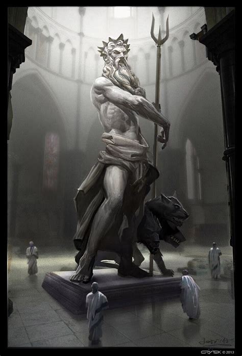 Classical Statue Of Pluto By Goran Josic Greek Mythology Statue