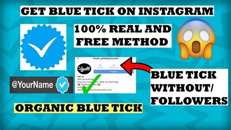 Get Free Instagram Blue Tick Verification Badge Blue Tick Free