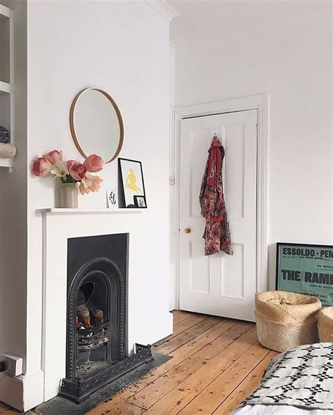 Aquila & royal park in the heart of st. Bedroom fireplace with open fire. | Declutter, Slow living ...