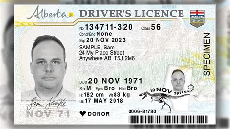 New Alberta Drivers Licences Id Cards With Enhanced Security Features