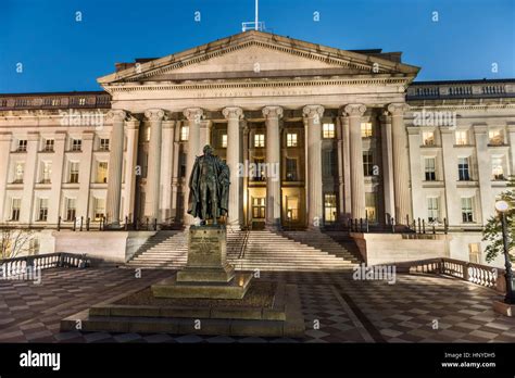 Washington Dc Usa January 28 2017 Department Of Treasury Building
