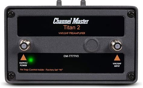 Channel Master Cm 7777 Titan 2 High Gain Tv Antenna Preamplifier Buy