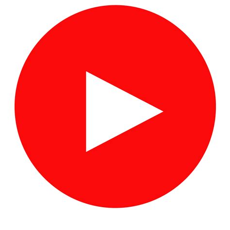 Youtube Logo Round Transparent