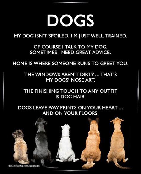 Dogs 8x10 Poster Print Dog Quotes Dog Poster Pets