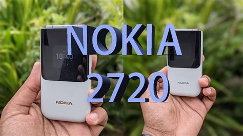The nokia 2720 is the latest flip phone from nokia. New Nokia 2720 flip phone 4G review - YouTube