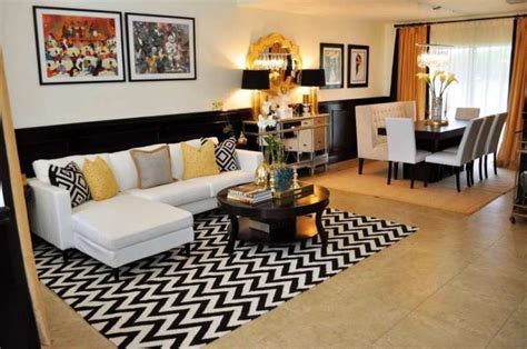 Zafran House Black And Gold Living Room Decor Ideas 15 Refined