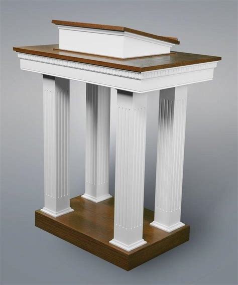 Church Wood Pulpit Podium Lectern Pedestal No 8401 Podiums Direct