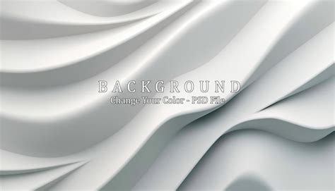 Premium Psd Abstract White And Grey Background Generative Ai