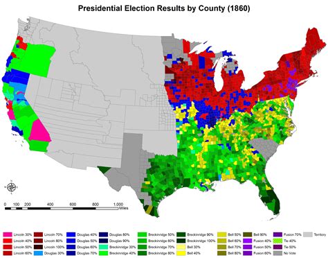 Election of 1860the election of 1860 did much to increase the inevitability of civil war. Pin on (1820-1860) Antebellum America: Maps & Charts