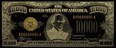 10000 Dollar Bill Complete Guide What Are They How Much Are They