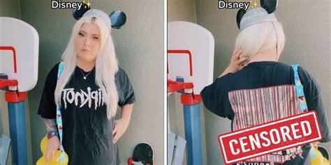 Woman Claims Inappropriate Shirt Got Her Dress Coded At Disney