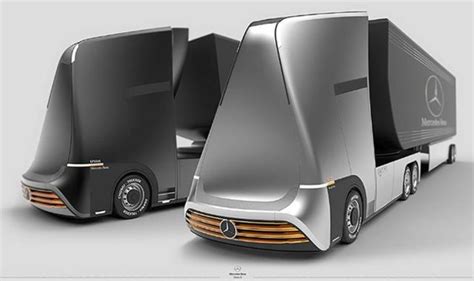 Mercedes Benz Semi Autonomous Truck Concept Wordlesstech