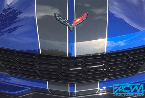 Custom Vinyl Wrap Stripes Corvette Atlanta Custom Wraps