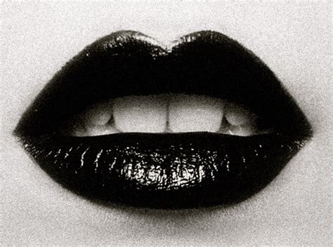 Black Black And White And Black Lips Image 132259 On