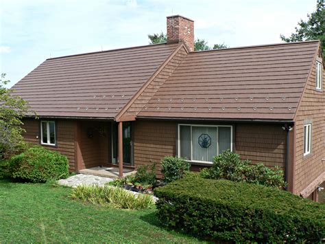 Simple Durable Roof Metal Shingles Metal Roof Metal Roofing Systems