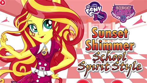 My Little Pony Equestria Girls Friendship Games Sunset Shimmer School