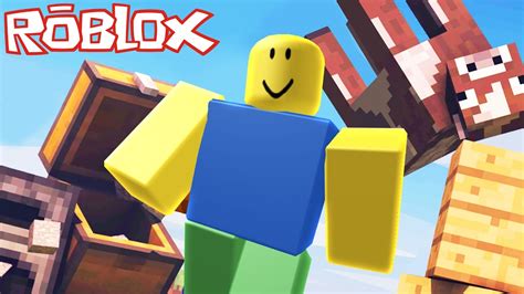 If Roblox Noobs Were In Minecraft Youtube