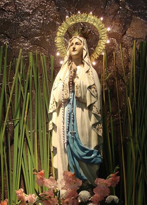Feast Of Our Lady Of Lourdes 2010 Cebu City Virgin Mary Statue