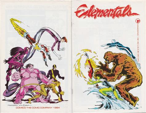 Key Collector Comics Elementals