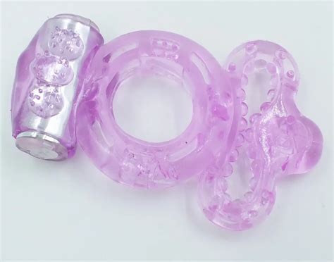 Ring Vibration Sex Toys Jelly Vibrating Sex Adult Adjustable Adult Toys