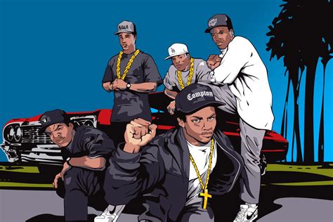 Nwa Hip Hop Artwork Hip Hop Art Gangsta Rap