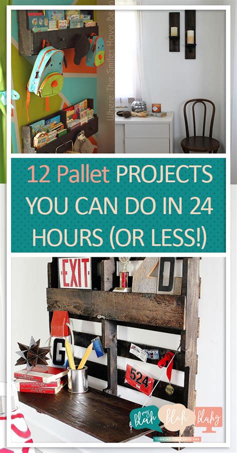 12 Pallet Projects You Can Do In 24 Hours Or Less
