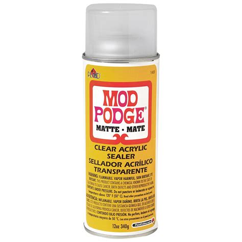 Mod Podge® Clear Acrylic Sealer Matte