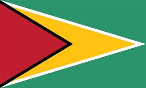Guyanas Flagg Bilder For Nedlasting Verdensflagg No