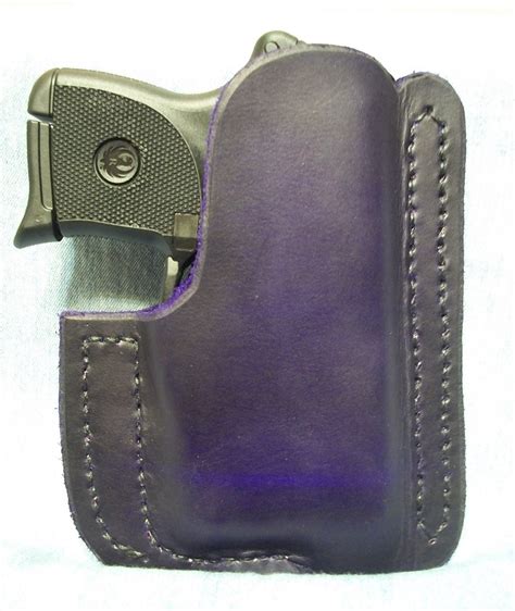 Pocket Holster Ruger Lcp With Viridian Light Jackson Leatherwork Llc