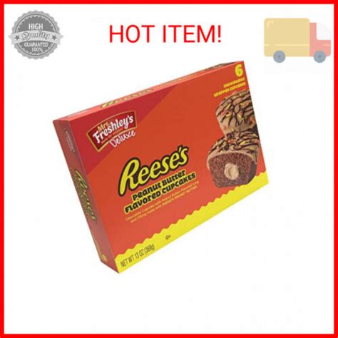 Mrs Freshleys Deluxe Reeses Peanut Butter Flavored Cupcakes 13oz Ebay