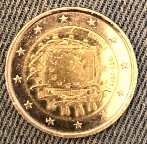 Moneda 2 euros España España 2015 conmemorativo 30 años Etsy España