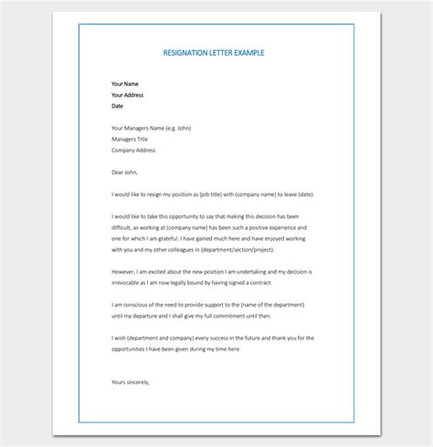 Authority letter for degree attestation sample. Resignation Letter Template: Format & Sample Letters (With ...