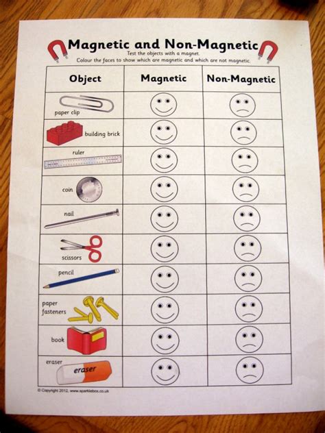 The first grade dolch list includes 41 more words to learn. Learning about Magnets - for preschoolers (sensory fun for ...