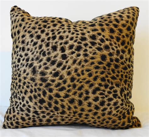 Leopard Print Decorative Pillow Cover Cheetah Animal Print