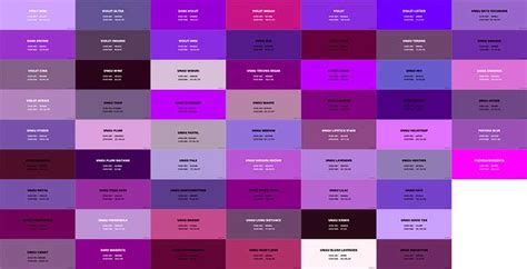 60+ Macam-macam Warna Ungu Untuk Inspirasi Warna Cat Rumah