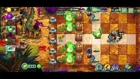 Pvz 2 Jurassic Marsh Day 29 2022 Youtube