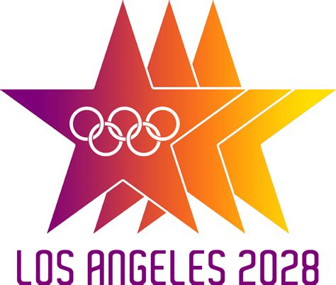 Los Angeles 2028 Olympics Logo Mockup Rlogodesign