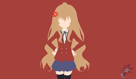 Angry Taiga Aisaka Toradora Minimalism By Plotnishek On Deviantart