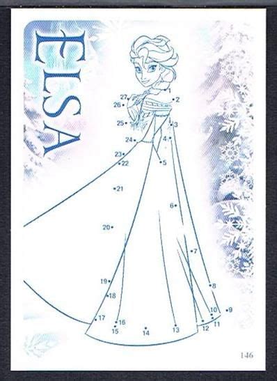 Frozen Easy Connect The Dot Frozen Disney Connect The Dots Craft