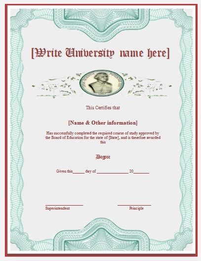 Adverbs of degree can also modify verbs: Degree Certificate Template | Free Word's Templates